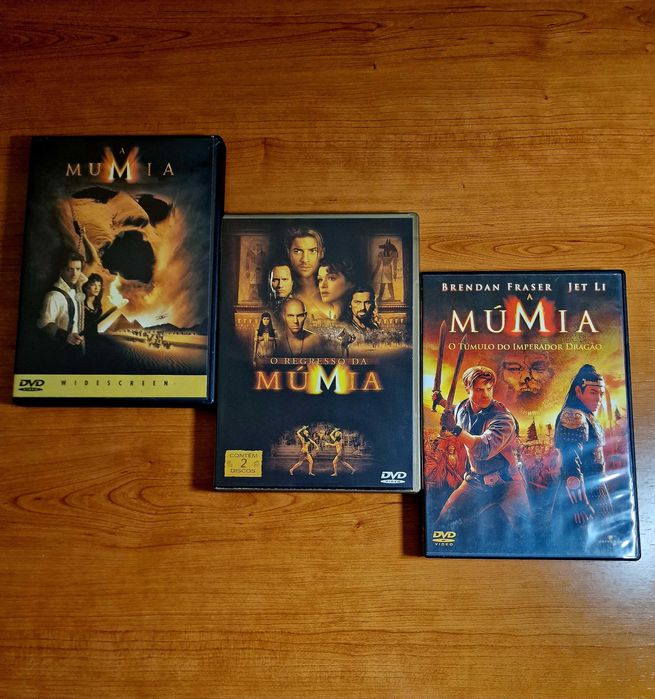 Trilogia A MÚMIA (A Múmia + O Regresso + O Túmulo do Imperador Dragão)