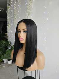 Peruka premium hair Ala naturalna fryzura 45 cm lacefront