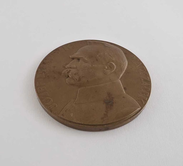Medal z brązu - Rocznica Odrodzenia Polski Józef Piłsudski Marszałek
