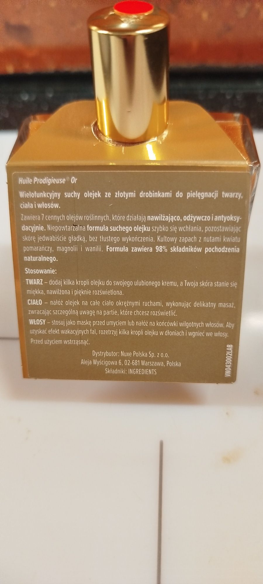Nuxe huile prodigieuse or 50ml NOWY