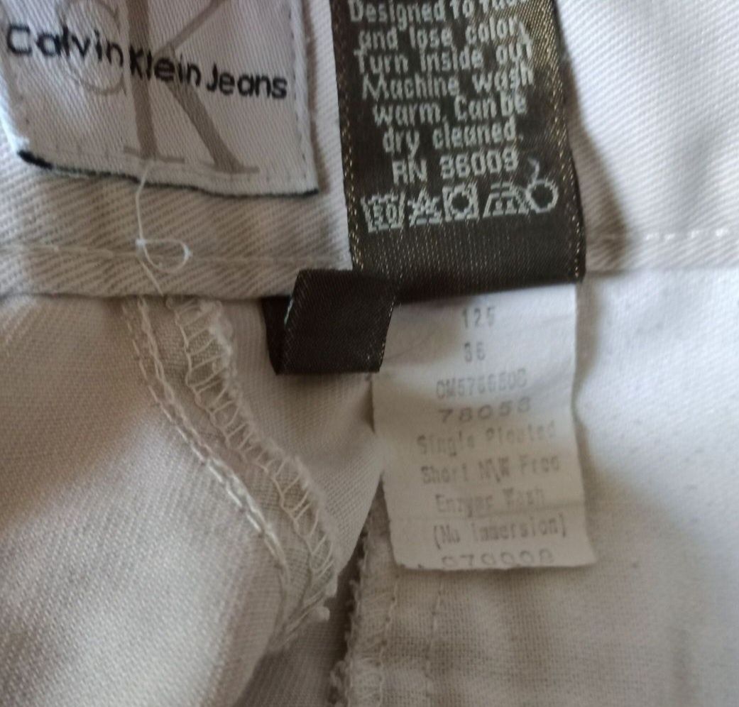 Szory, bermudy męskie Calvin Klein Jeans, rozm. 46. Stan b. dobry.