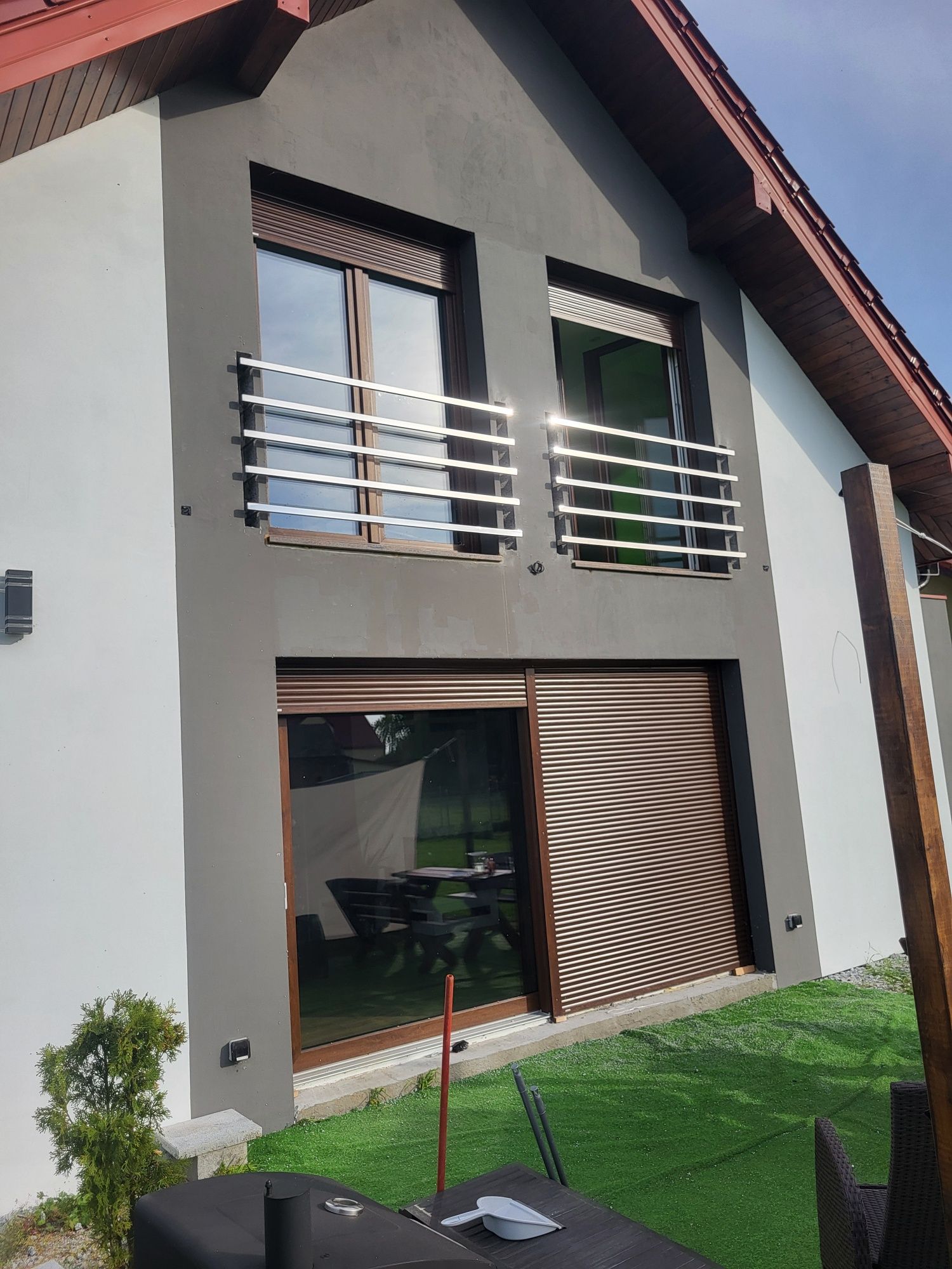 Balustrady balkon francuski stal nierdzewna  aluminium  szkło