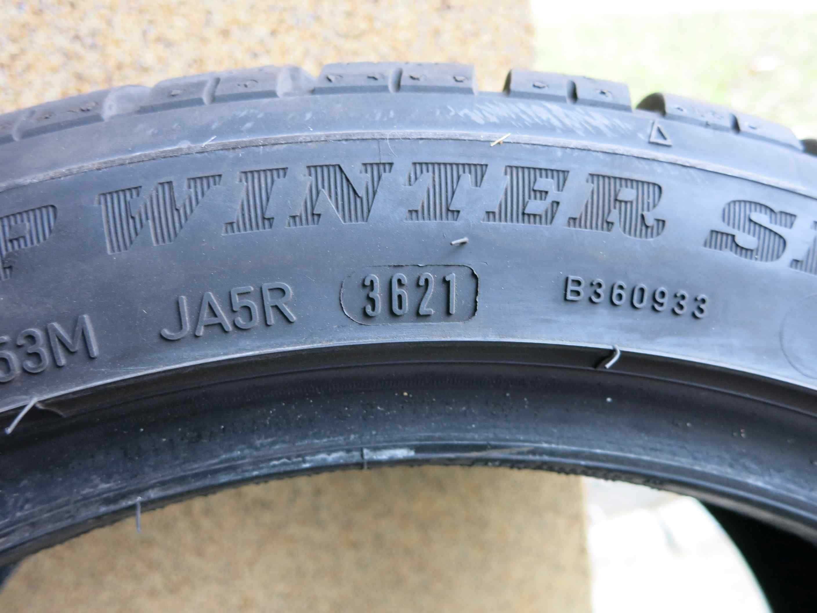 Zimowe DUNLOPY 205/45 R17 88V, jak nowe 2022 zakup prod 9-2021
