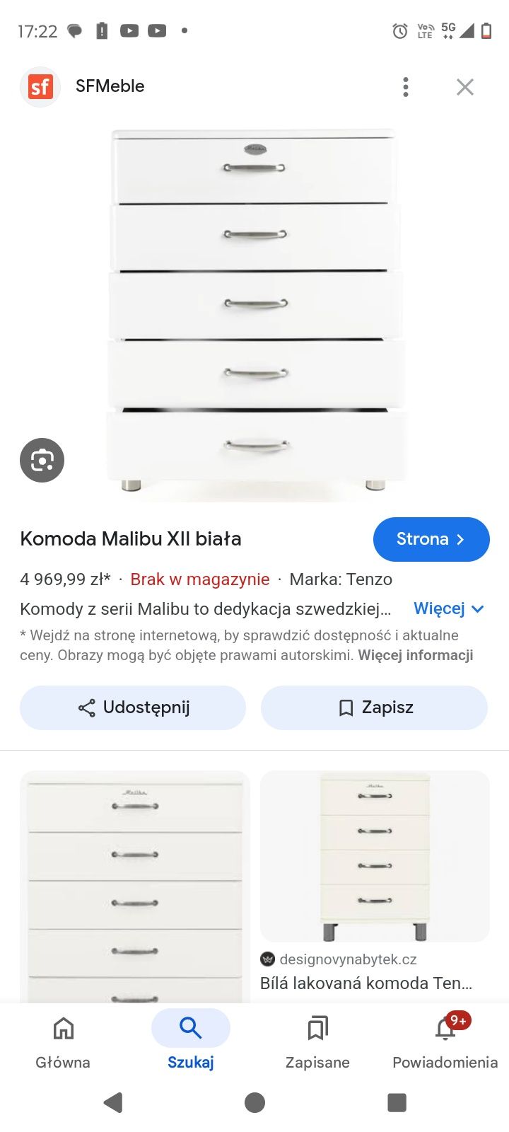 Komoda Malibu marki Tenzo