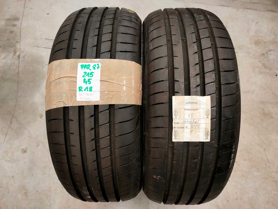 2x opona Goodyear Eagle F1 Asymmetric 3 215/45/18  PAR 87