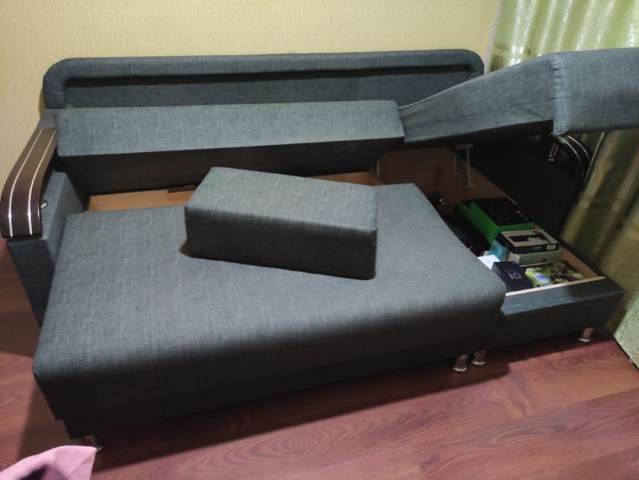 Угловой диван трансформер