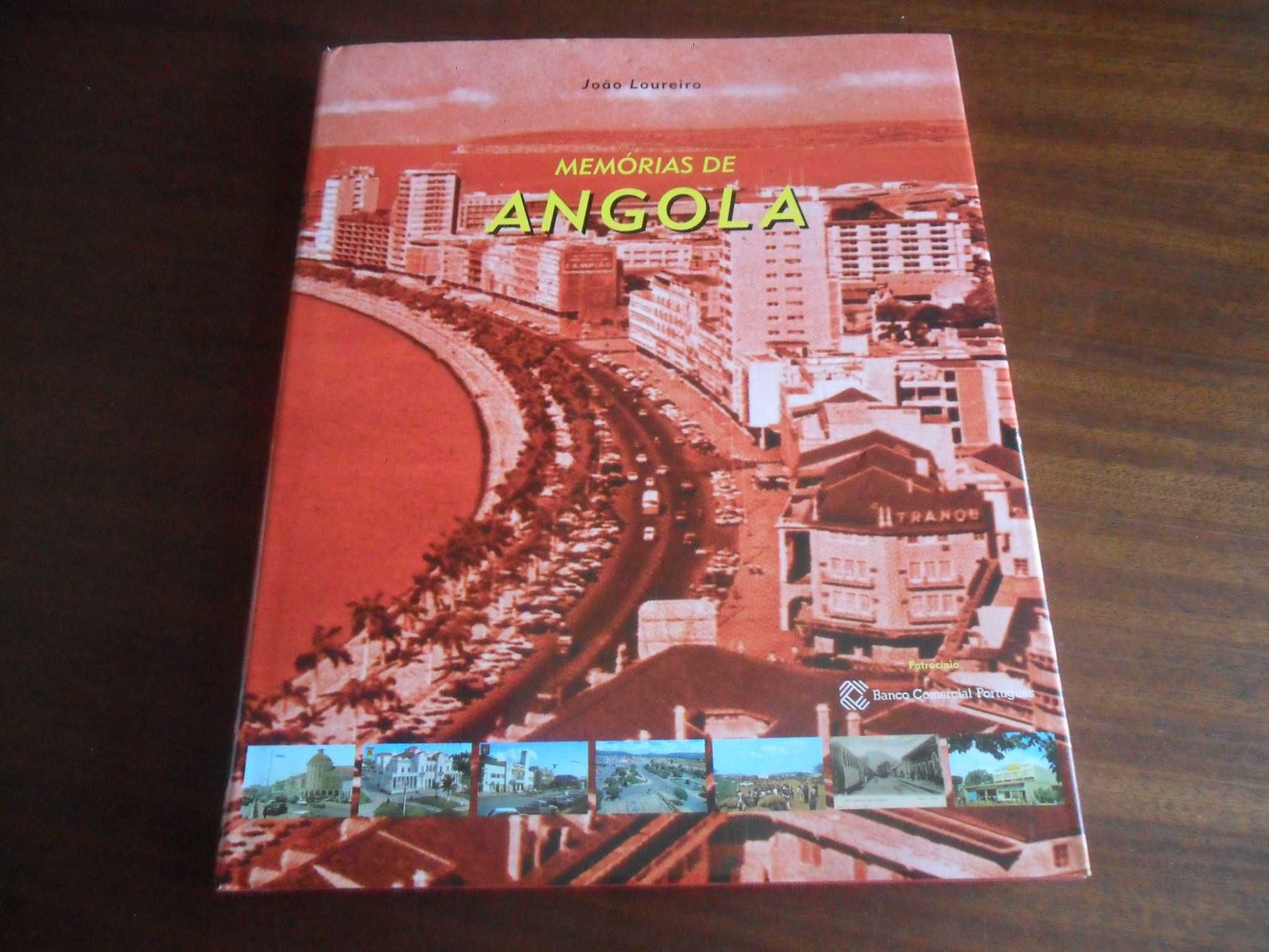 "Memórias de Angola" de João Loureiro - 1ª Edição de 2000