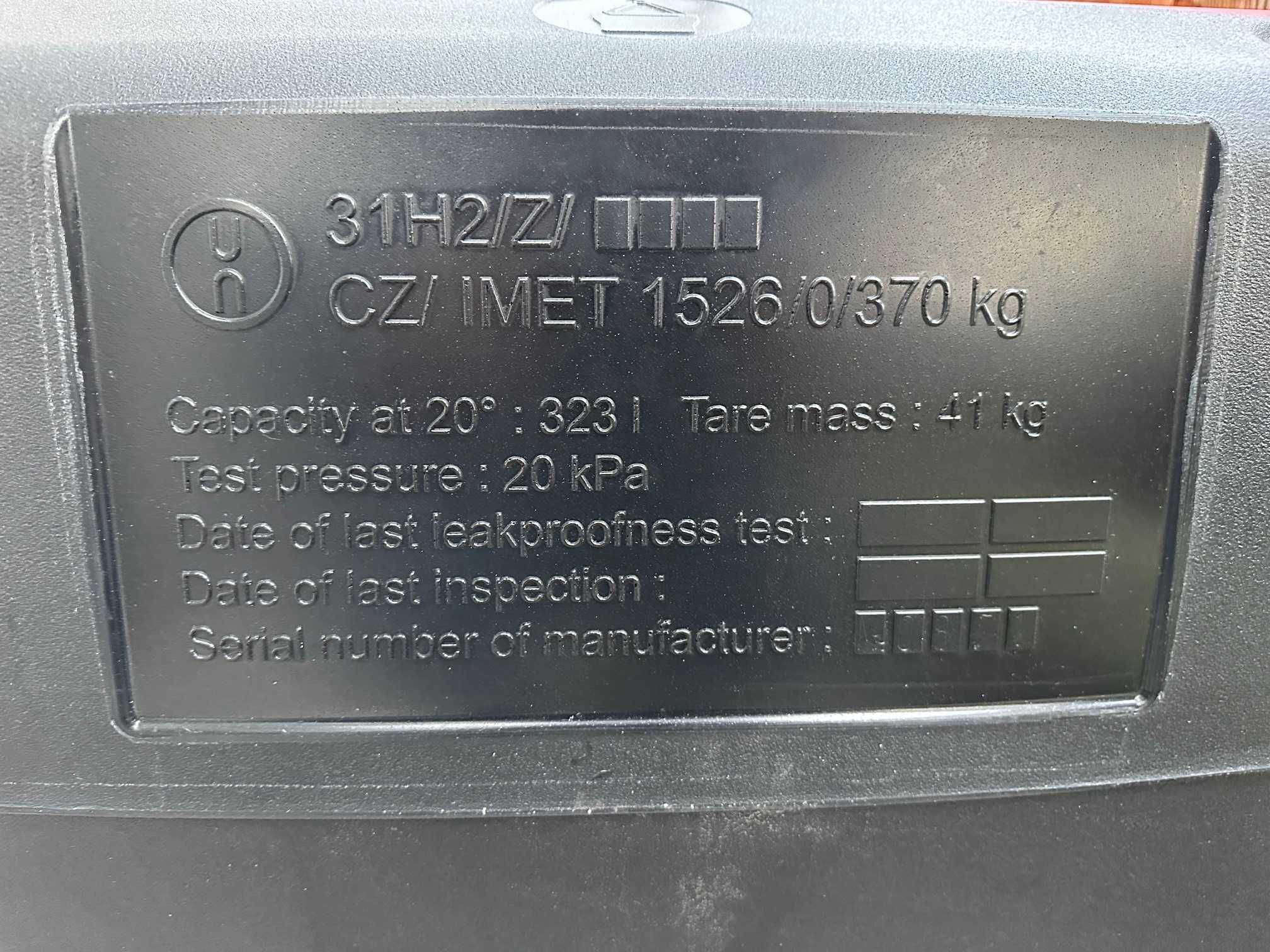 ZBIORNIK Mobilny do oleju napędowego 300 L transportowy dostawa SIBUSO