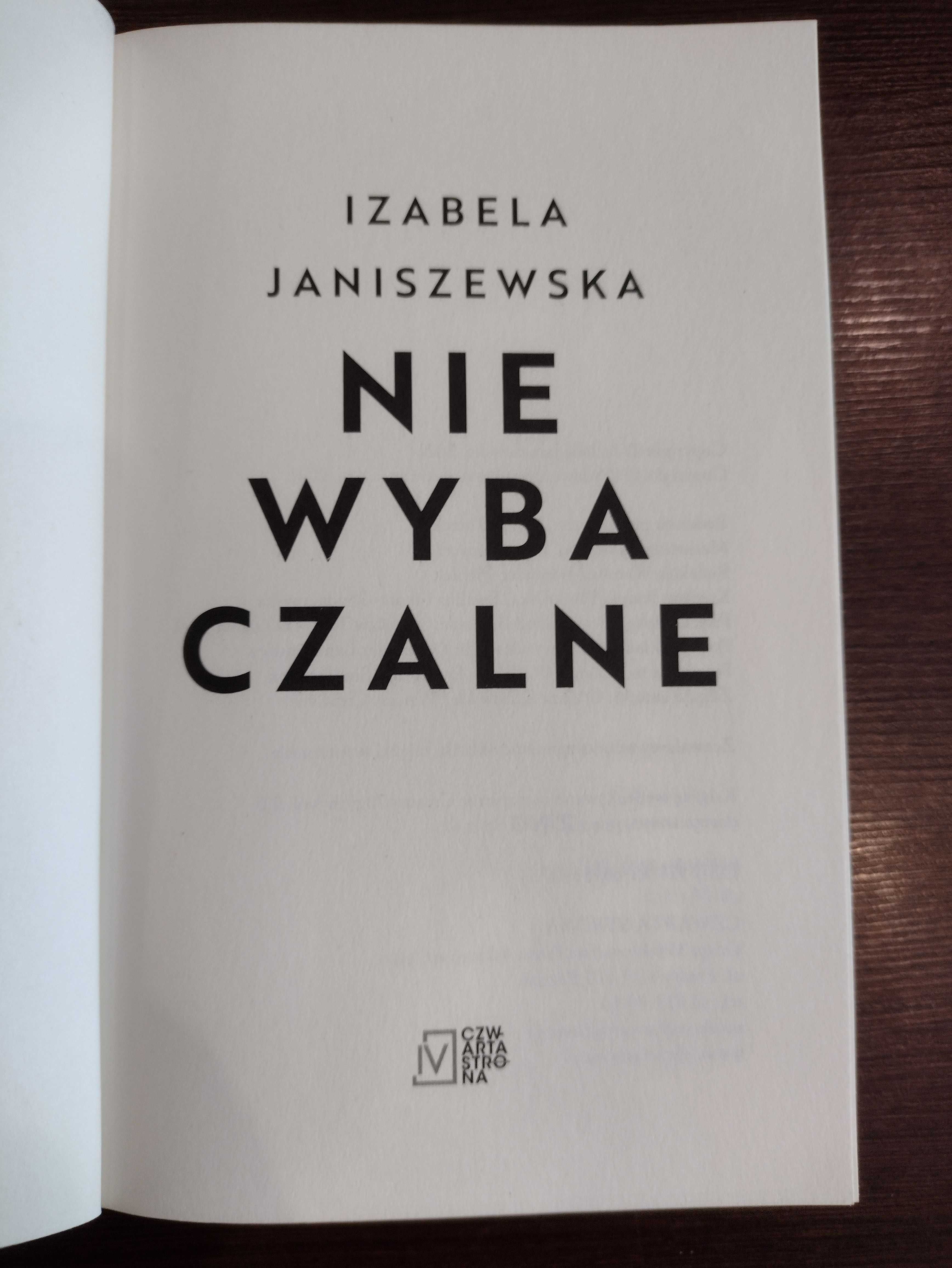 Książka "Niewybaczalne"