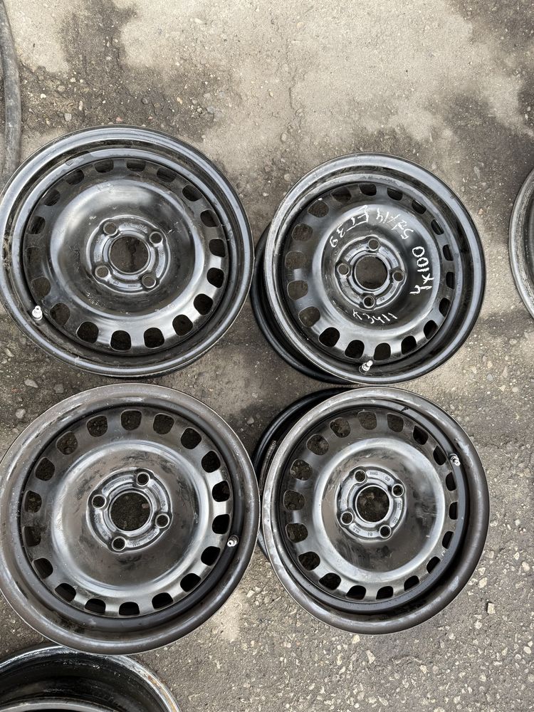 Felgi stalowe 4x100 14x5,5j et39 Opel Corsa Adam czujniki cisnienia