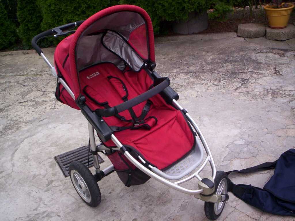 Wózek dziecięcy Quinny SX 3w1 - Maxi Cosi - spacerówka gondola