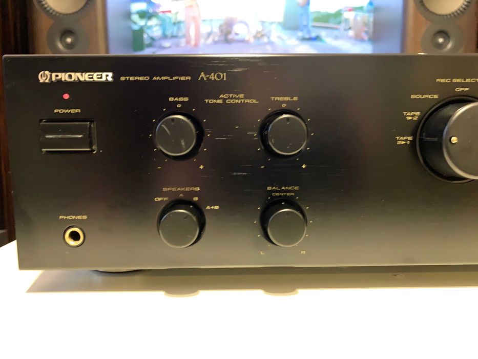 Wzmacniacz Pioneer A-401 po serwisie, stan BDB.