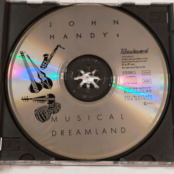 John Handy- John Handy's Musical Dreamland - CD -- 3632