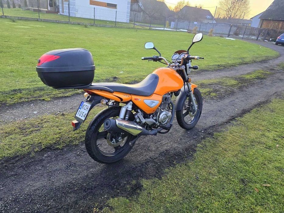 Zipp Toros 125 Romet Junak RS SK ZK K125 na kategorię B!