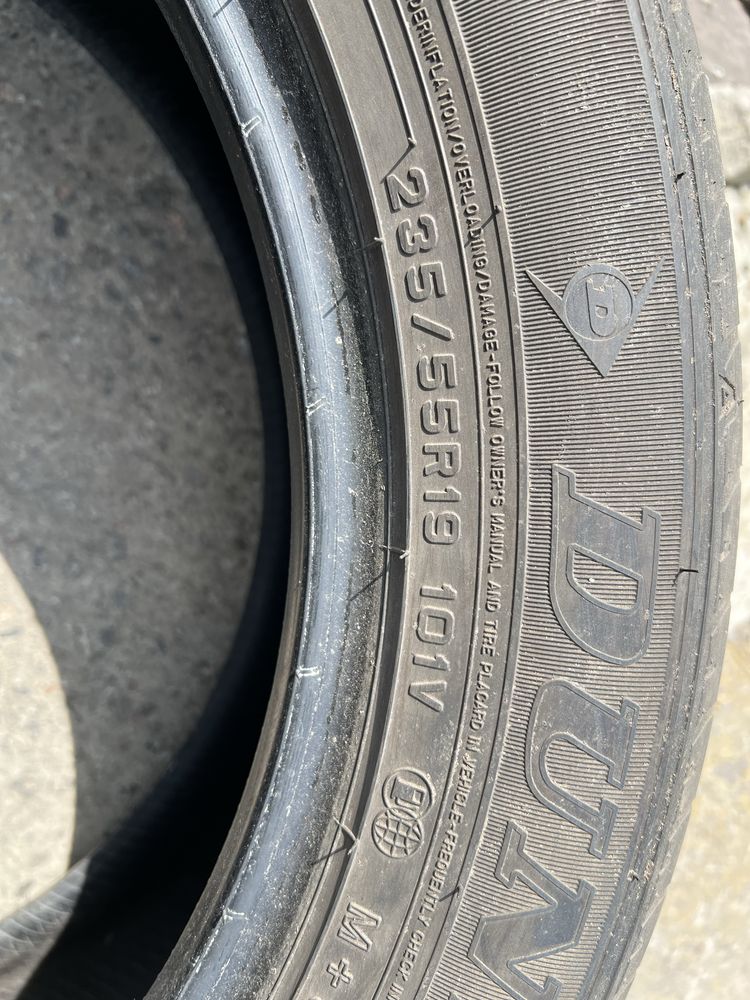 Резина шини dunlop 22 року, пара