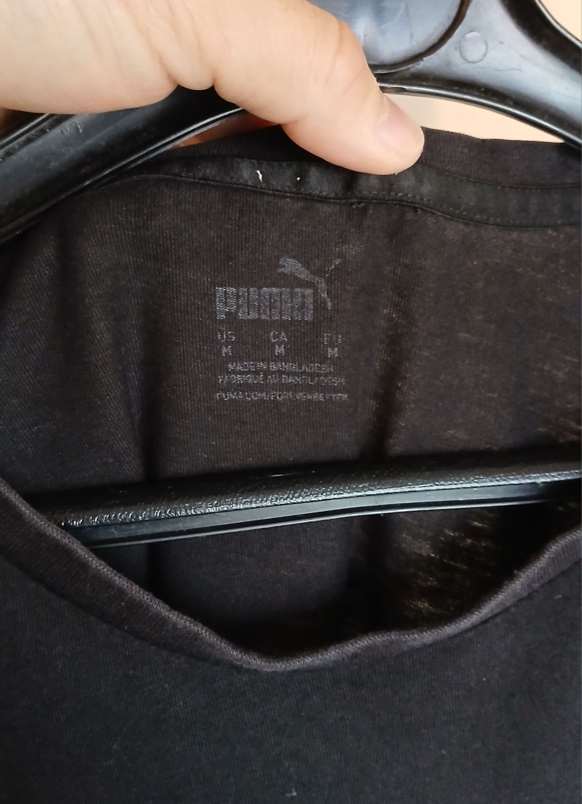 T shirt preta Puma