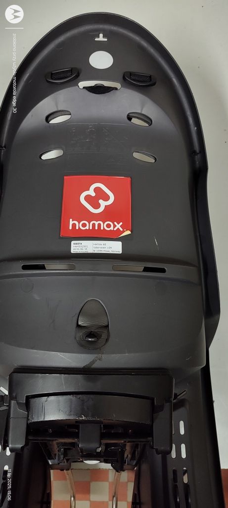 Wysyłka fotelik rowerowy hamax siesta z adapterem