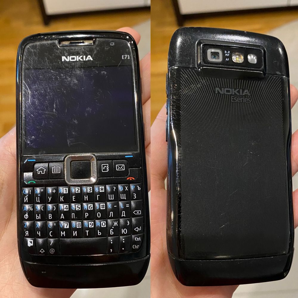 Nokia E71  sprawny, bez simlocka