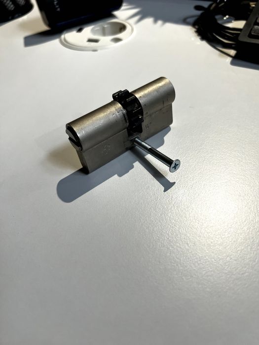 Wkładka z zębatką GERDA PRO SYSTEM X 30/35 nikiel satyna -3 klucze