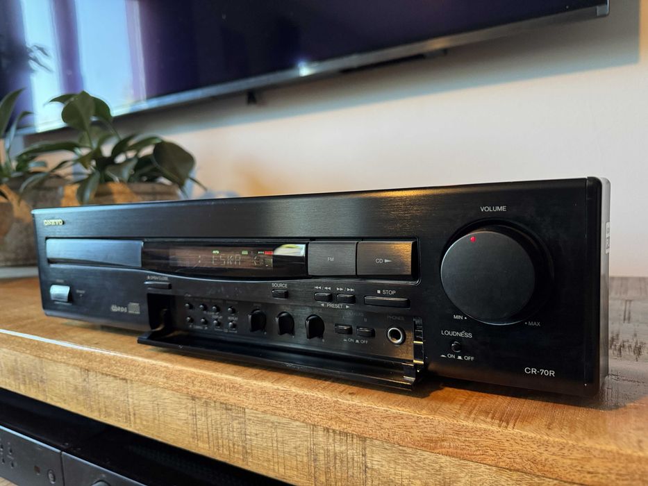 Amplituner ONKYO CR-70R RDS czarny