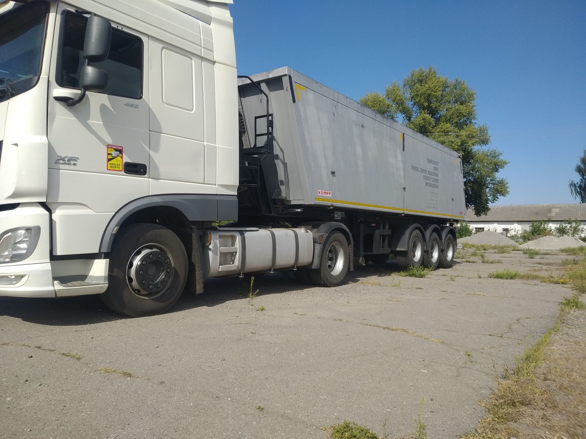 Прицеп Kempf самосвал