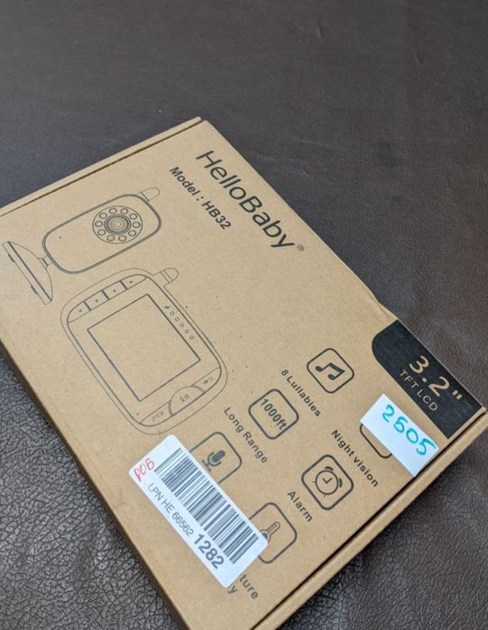 АКЦІЯ!Відеоняня радіоняня Hellobaby hb32!