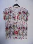 T-shirt de senhora muito florida