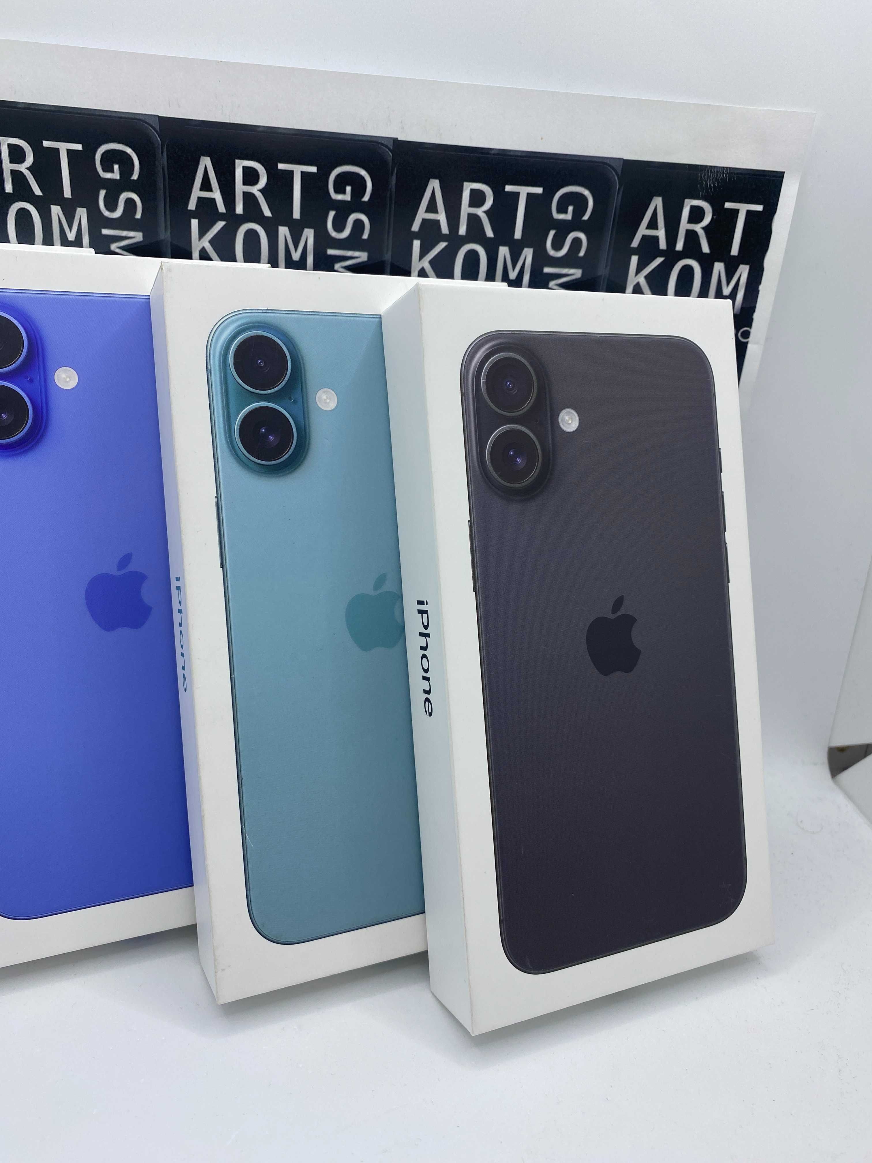 NAJTANIEJ od ARTKOM Nowy iPhone 16 Plus 128GB 3500zł PROMOCJA!