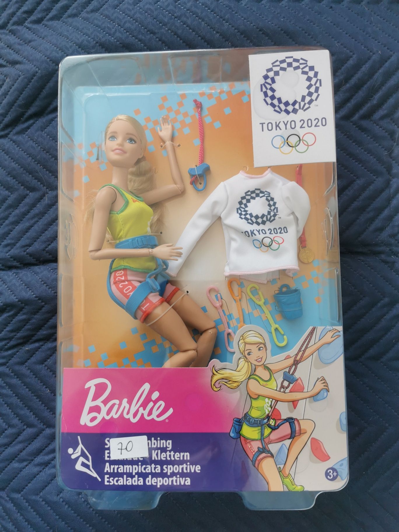 Barbie Lalka Olimpijka Wspinaczka sportowa GJL75