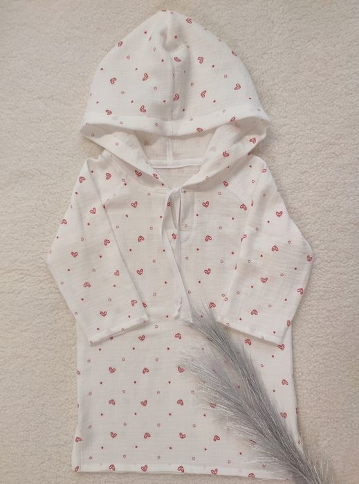 Туніка пляжна муслін 62-158 розміри