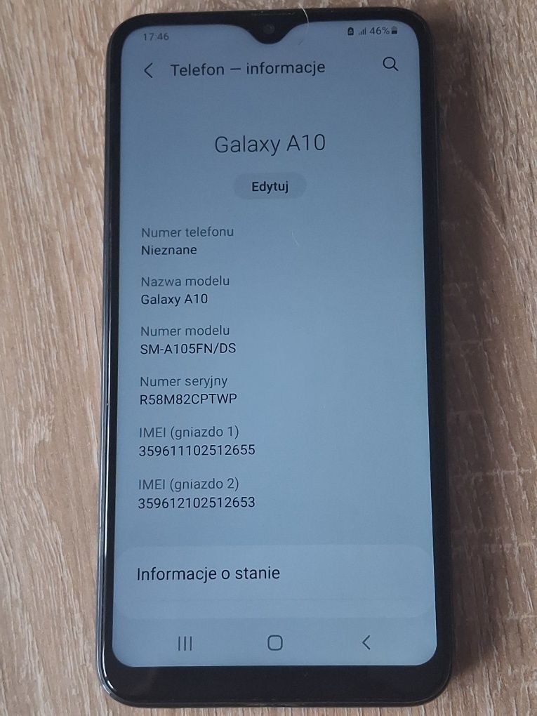 Smartfon Samsung Galaxy A10