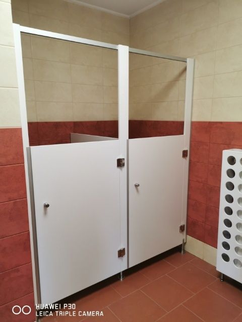Kabiny WC sanitarne , Palarnie kabina giszetowa HPL LPW WLM Prysznic