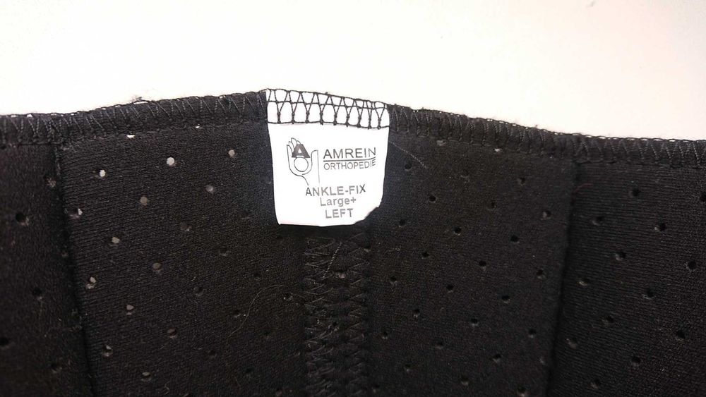 Бандаж для голеностопа (фиксатор лодыжки) Amrein ankle fix для левой