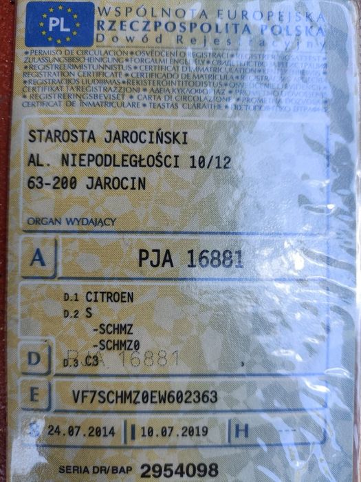 Samochód osobowy Citroen C3
