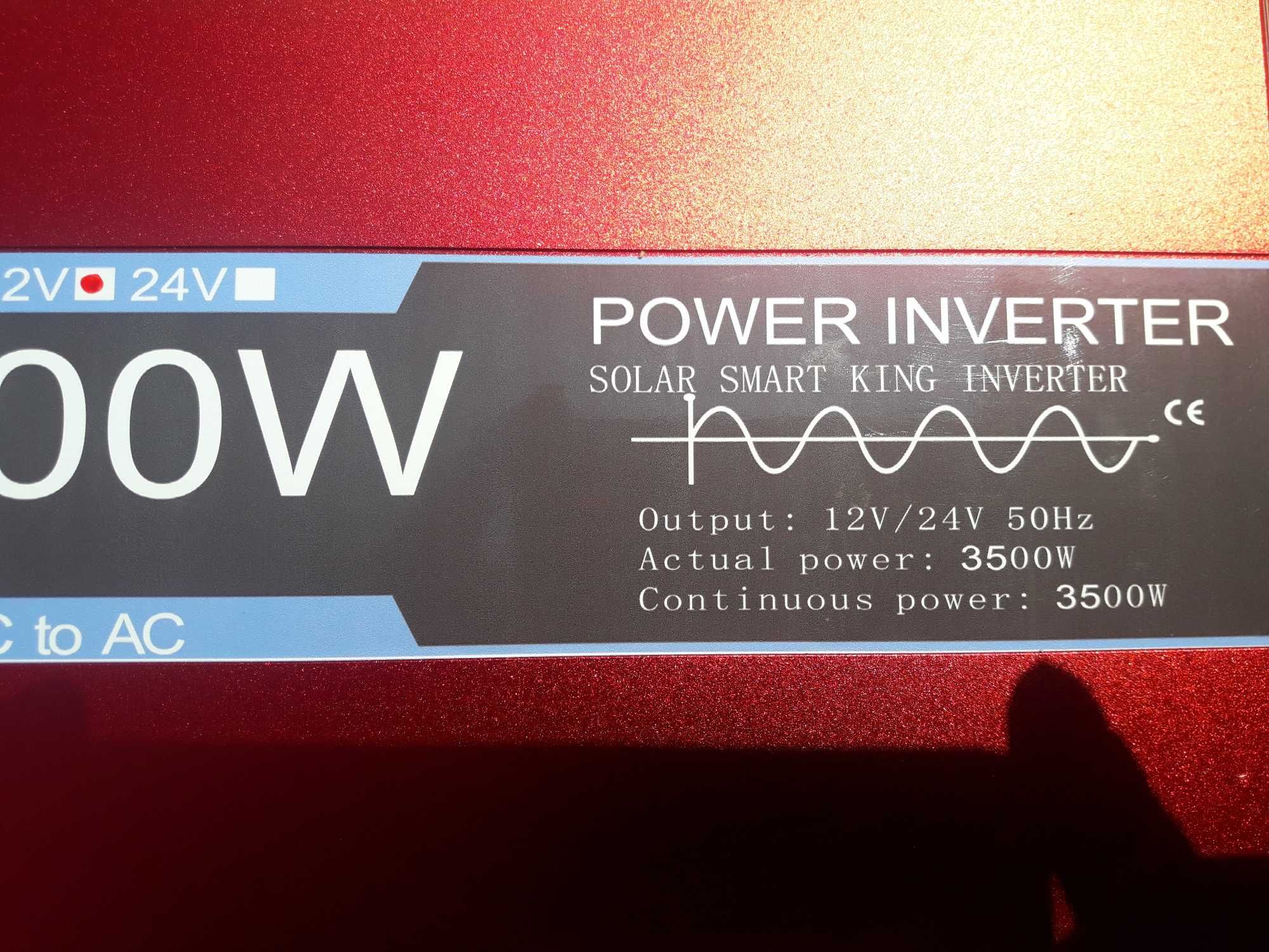 Inwerter,falownik DC12V/AC220V 3500W czysta sinusoida
