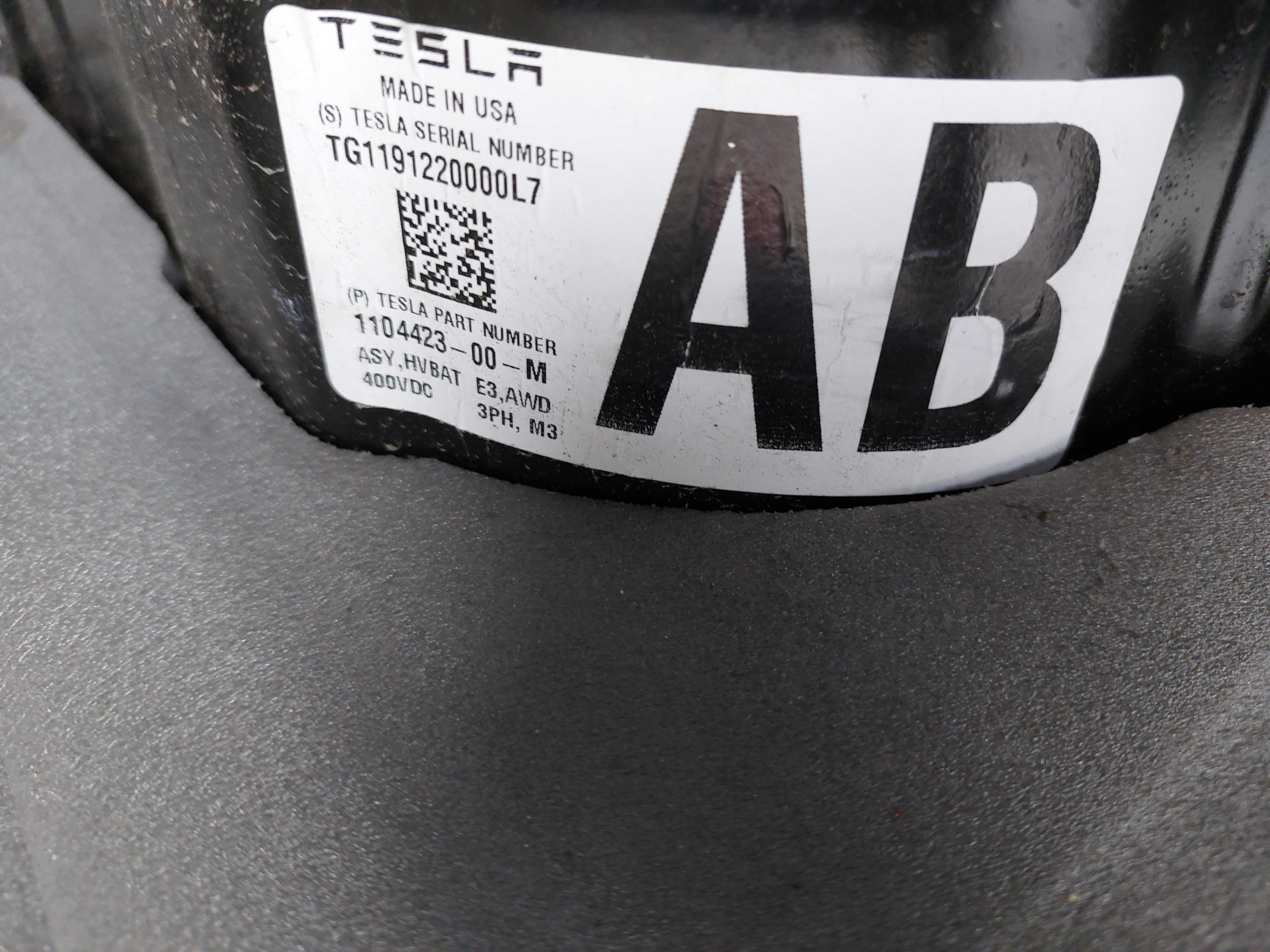 Bateria tesla 3 2021 rok  75kw ev es