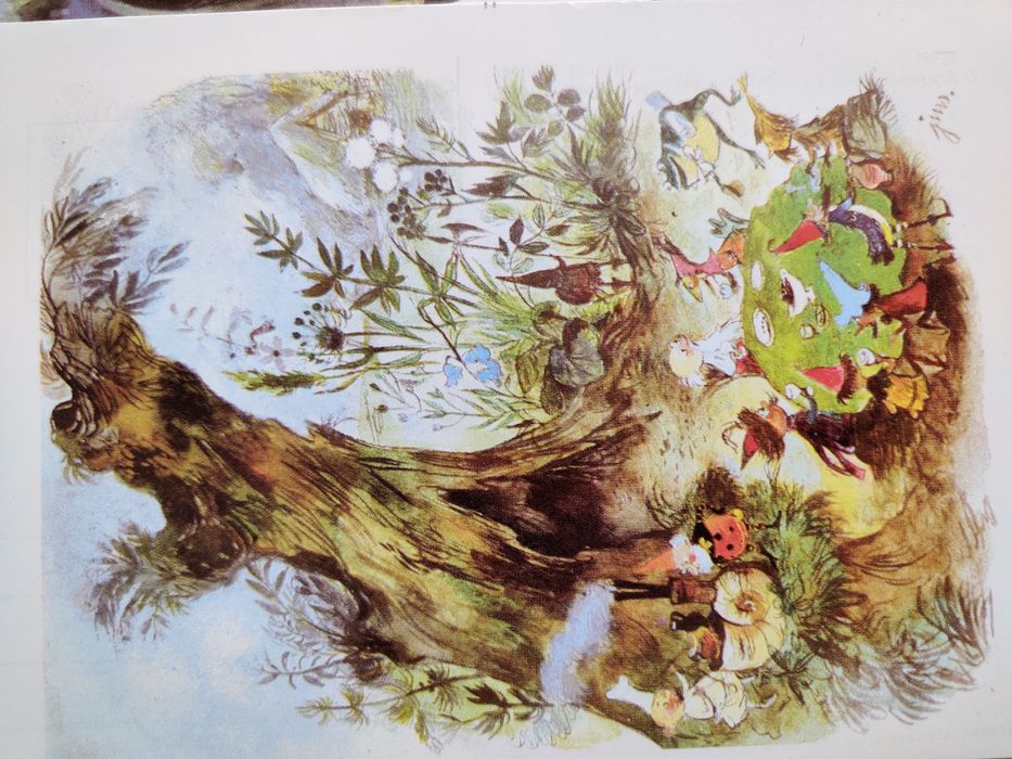 Zestaw pocztówek. O krasnoludkach i o sierotce Marysi. Szancer