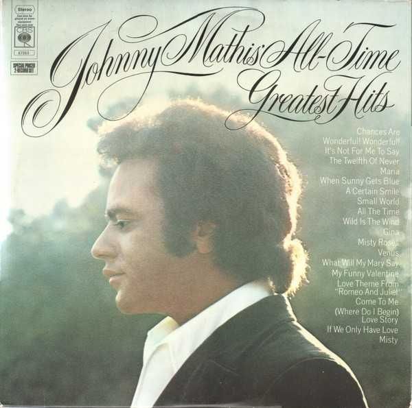 Johnny Mathis ‎– Johnny Mathis’ All-Time Greatest Hits 2LP winyle
