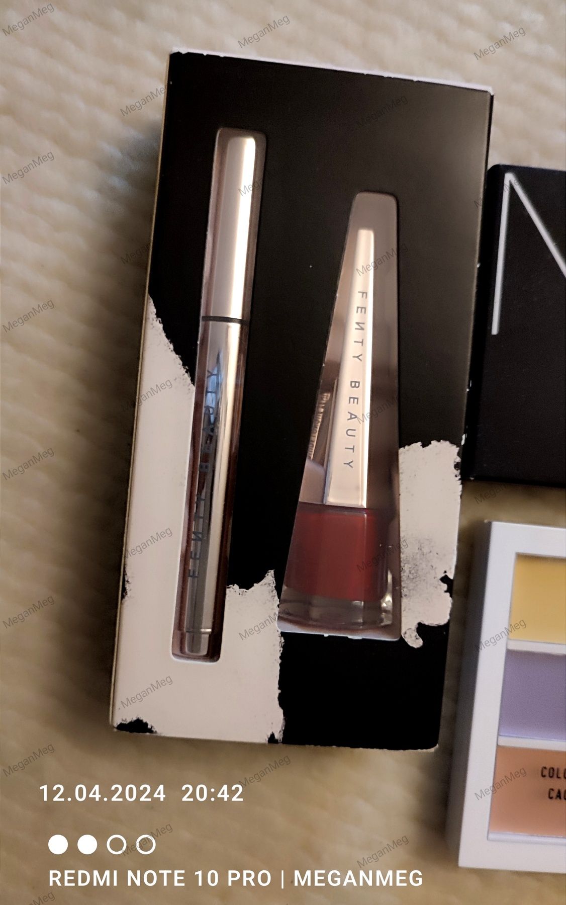 Nars Fenty Beauty NYX zstaw markowych kosmetyków