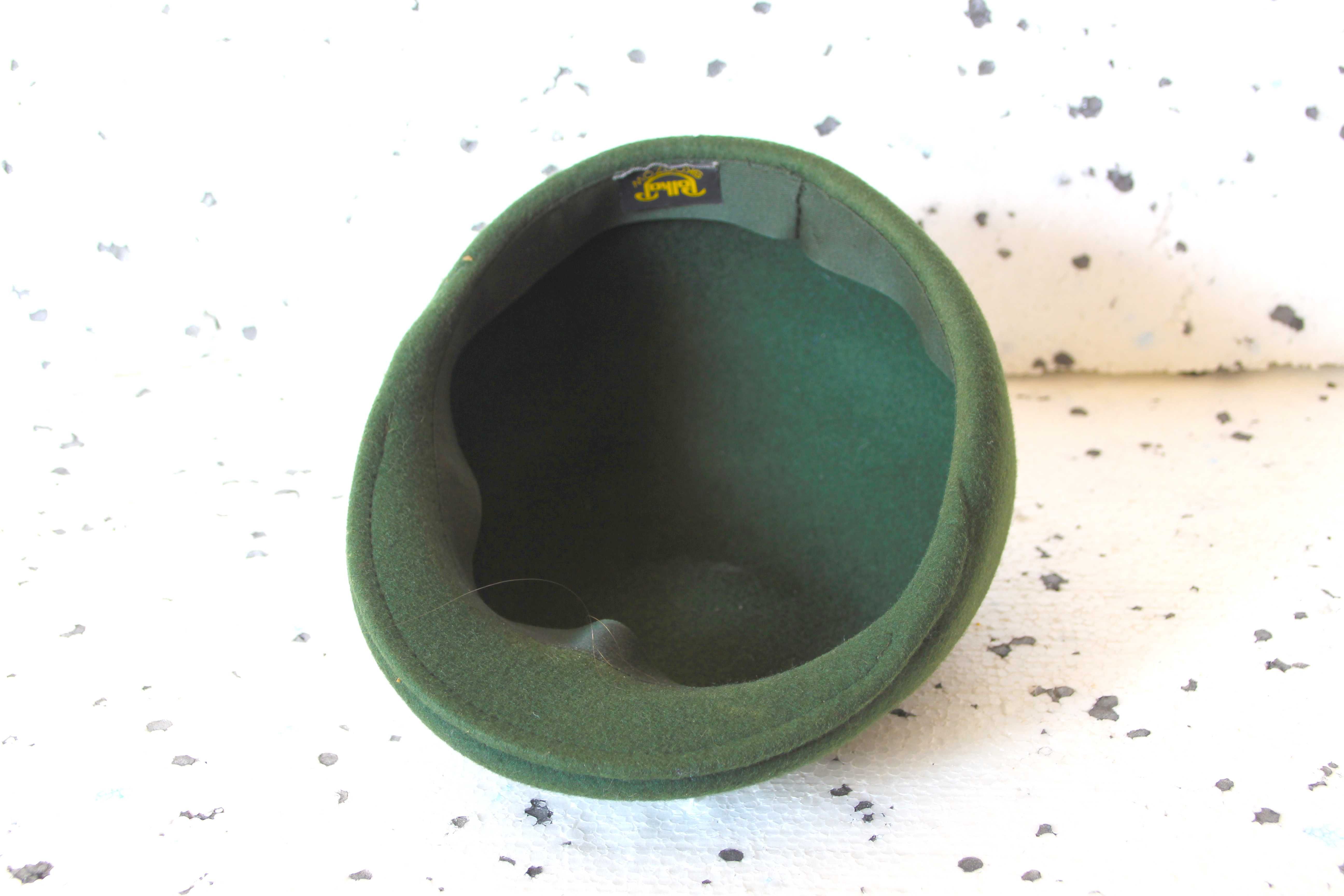BERET wełniany zielony L