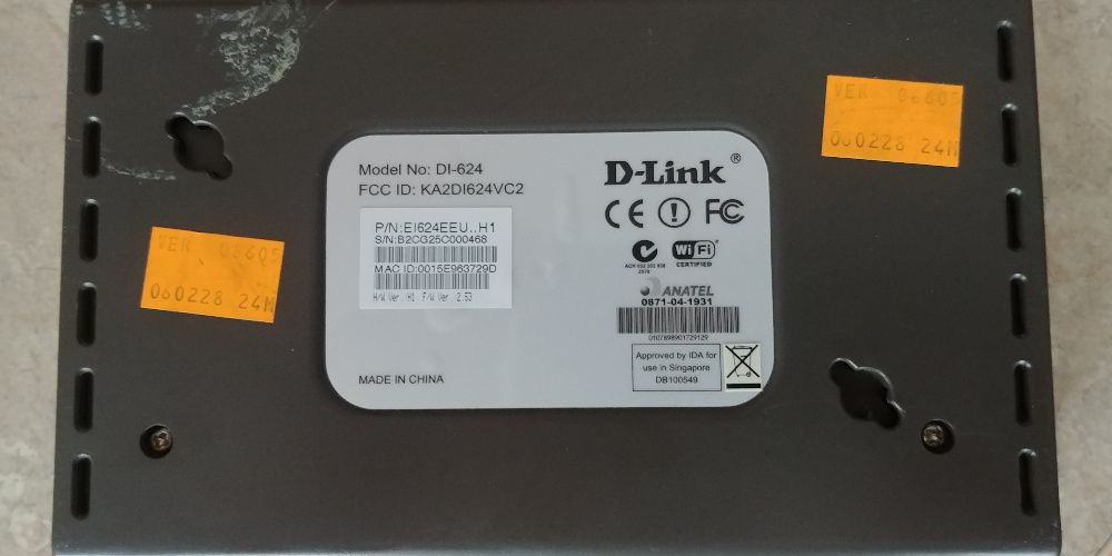 Router D-Link DI-624 +Antena wzmacniającą