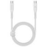 ENERGEA kabel Flow USB-C - USB-C1.5m biały/white 240W 5A PD Fast