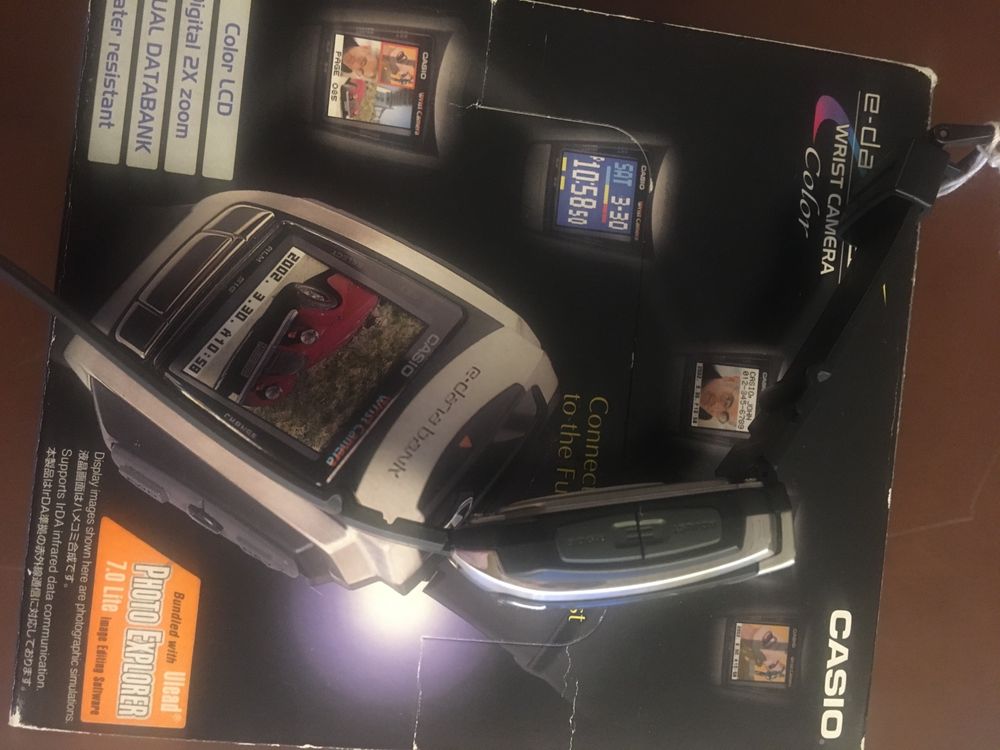 Casio vintage E-data bank Camera Color
