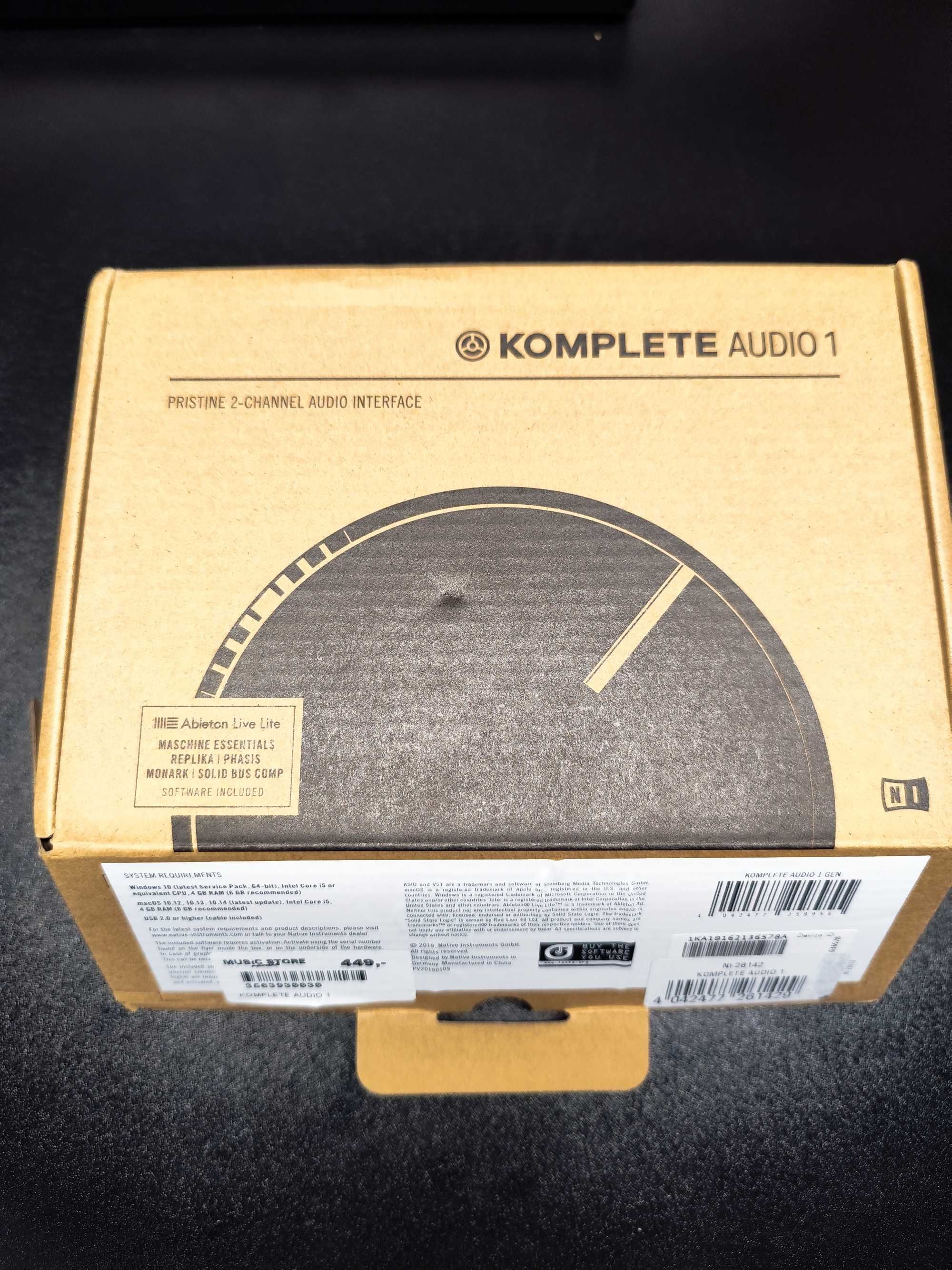 Interfejs Audio - Komplete Audio 1