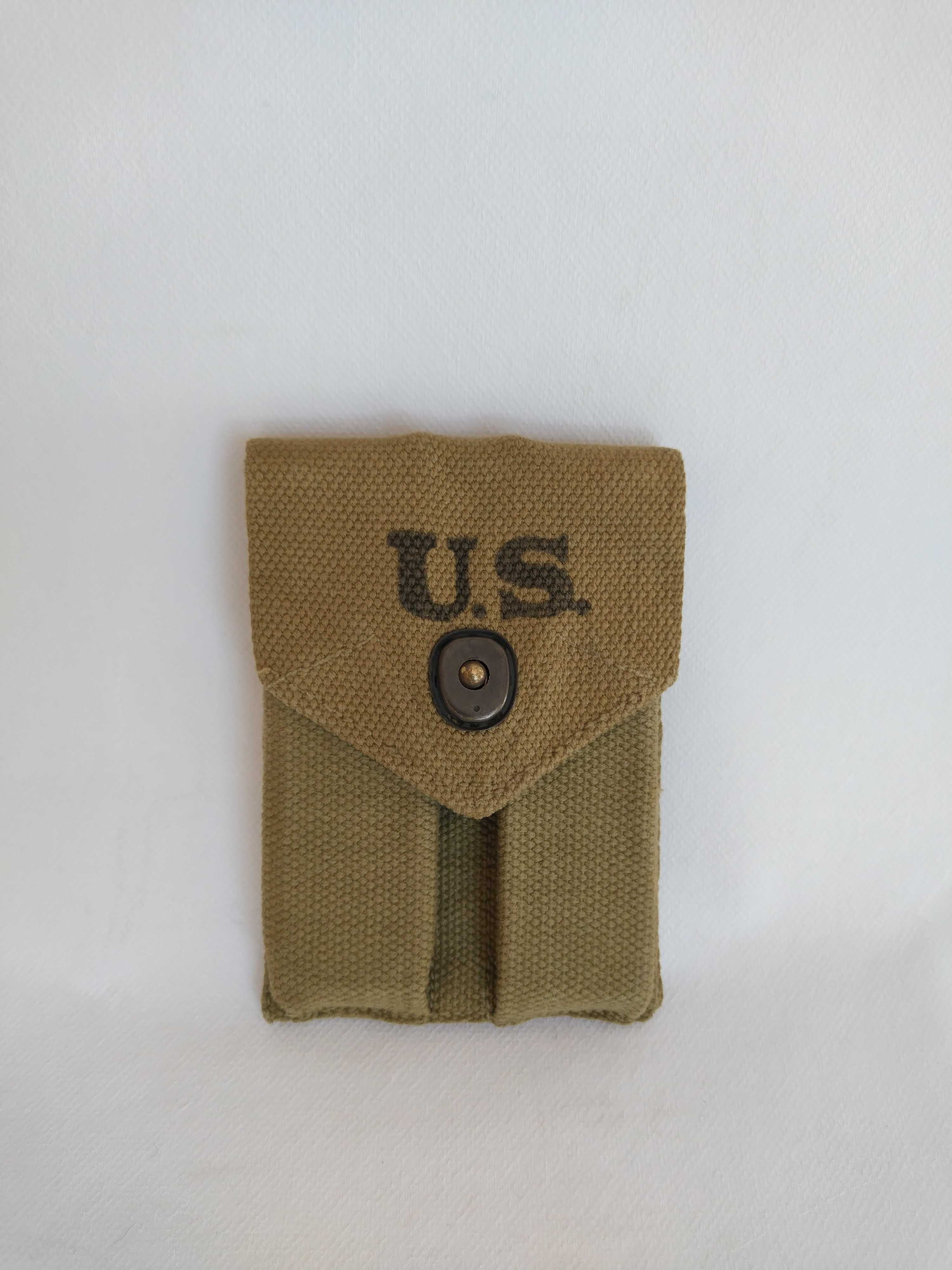 Ładownica US Army M1923 na magazynki do pistoletu 1911A1 II wojna ww2
