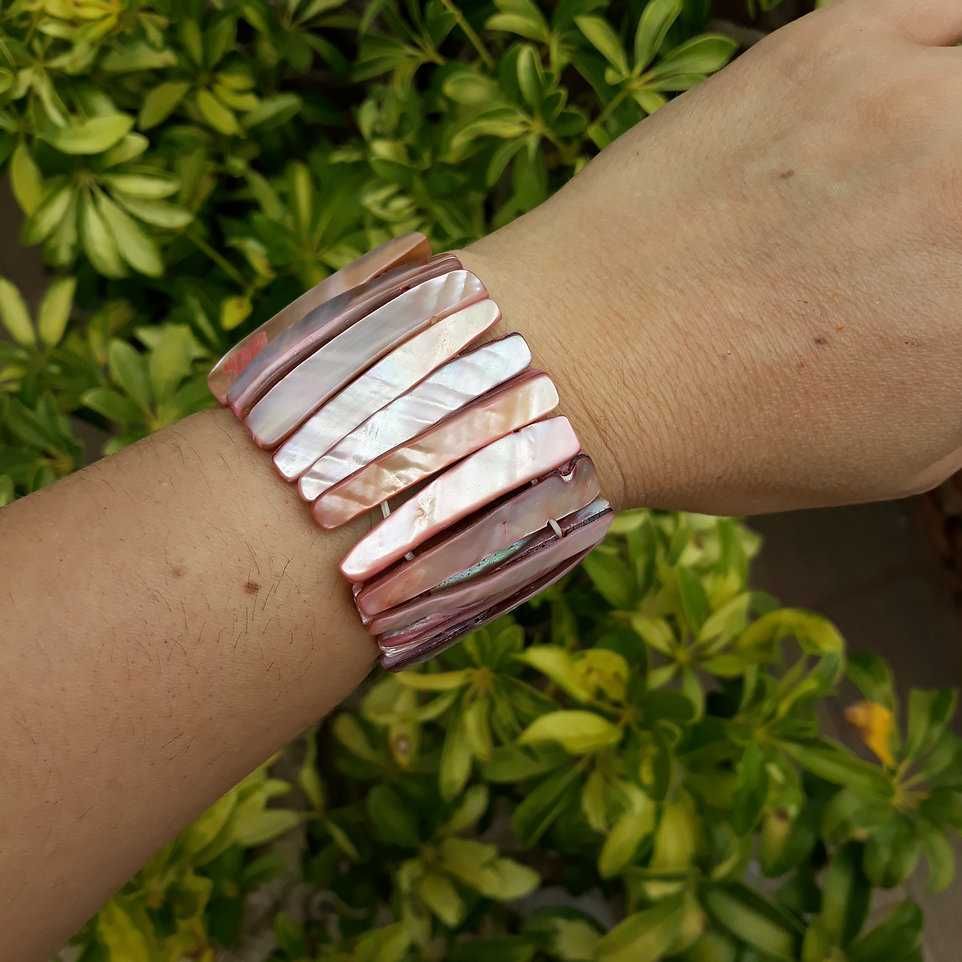 Pulseira de conchas