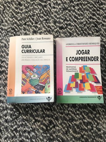 Livros Guia Curricular e Jogar e Compreender
