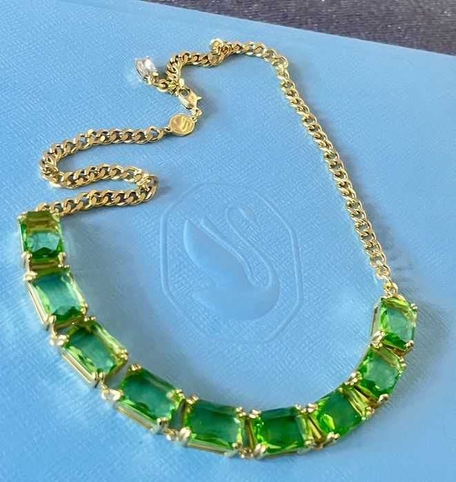Naszyjnik Swarovski Millenia zielona