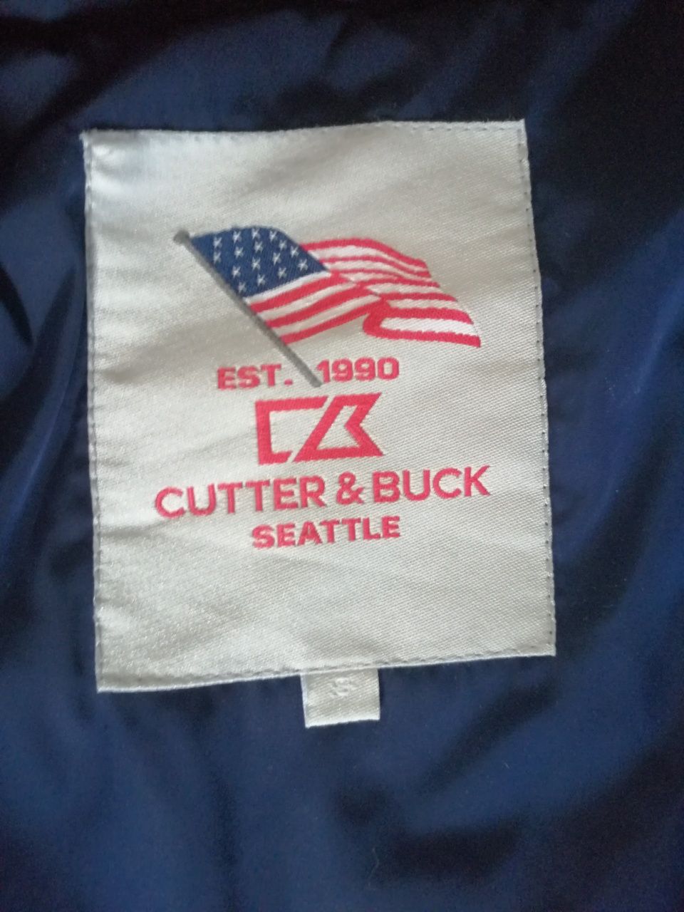 Cutter & Buck kurtka pikowana granatowa