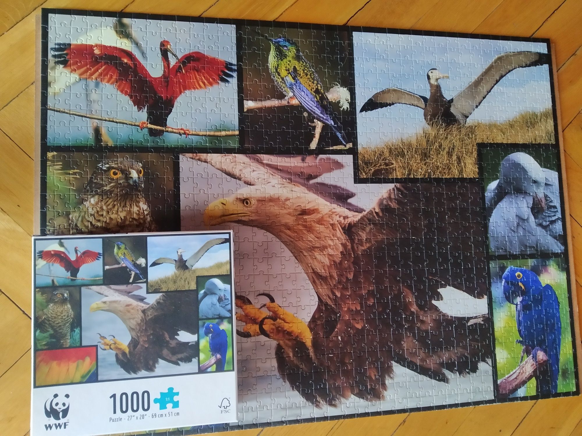 Puzzle 1000 elementów